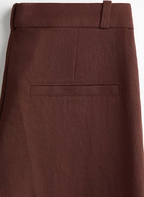 H&M Ladies Wide-Leg Dress Pants