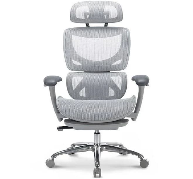 COLAMY Ergonomic Mesh Office Chair with Footrest