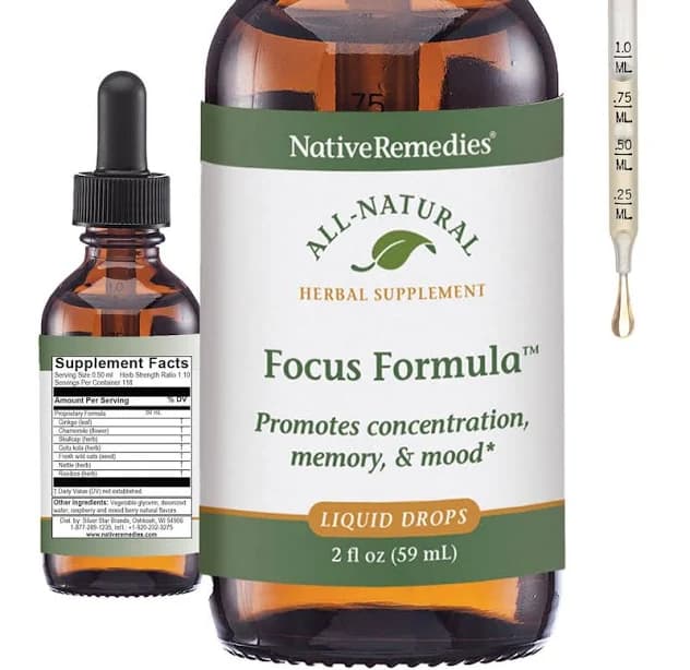 Native Remedies Focus Formula