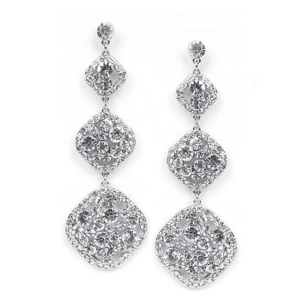 Graduated 3-Tier Duster Earrings