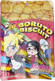 Boruto 20th Anniversary Biscuit Snack | 3.5 Ounce Pack