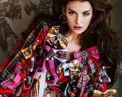 Queen of Tartan Poncho - One-off, Checked, Plaid, Bows, Handmade, Exclusive, One-off, Ribbons, Red, Black, Full-length, Long, Dress, Robe - Etsy Canada