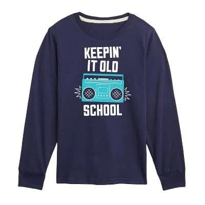 Boys' Long Sleeve Graphic T-Shirt