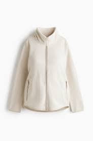 MAMA Before & After Babywearing fleece jacket - Light beige - Ladies | H&M IN