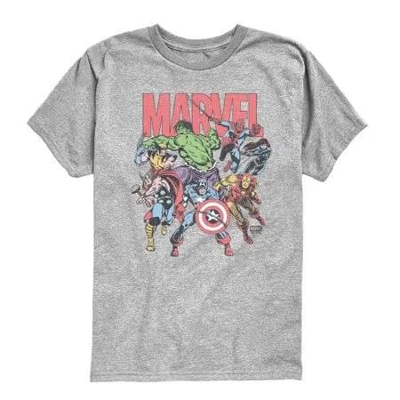 Marvel Avengers Vintage Graphic T-Shirt