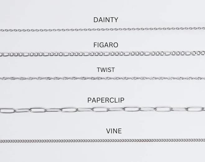 Dainty Twist Silver Chain Bracelet