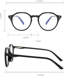 Amazon.com: URISMO Retro Round Reading Glasses for Women Men, Classic Oval Anti Blue Light Computer Readers, TV Eyeglasses, Anti Glare (Color : Transparent, Size : +2.00) : Health & Household