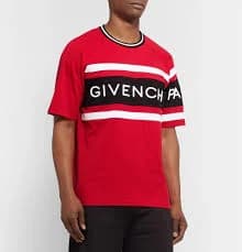Top red givenchy top Sale Givenchy Distressed Logo T Shirt