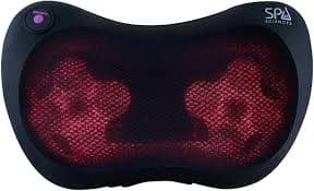 Amazon.com: SPA SCIENCES - TAO Massage Pillow - Shiatsu Kneading Massage Pillow - Portable, Ergonomic - with Infrared Heating, Dual-Rotating Massage Heads - Includes Car Power Adapter - for All Skin &