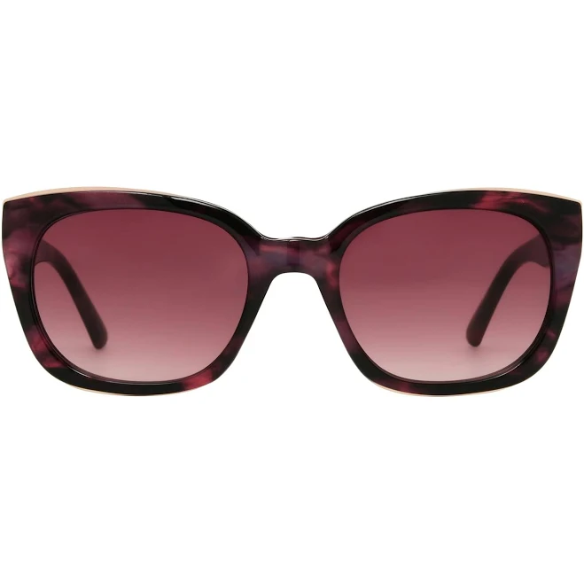 Foster Grant Women's Cat-Eye Tortoiseshell Sunglasses