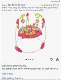 Fisher-Price Baby Bouncer