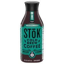 Stok Cold Brew Bold & Smooth Un-Sweet Black, 48 fl oz (1.5 qt) 1.42 l