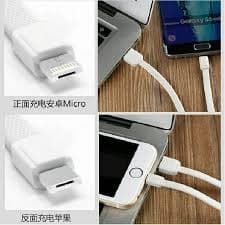WK M&S 2 in 1 Ultra Fast Charge Data Cable WDC-009 Micro USB, Cable, USB Cable, Micro USB Cable for iPhone, Android Phones - Walmart.com