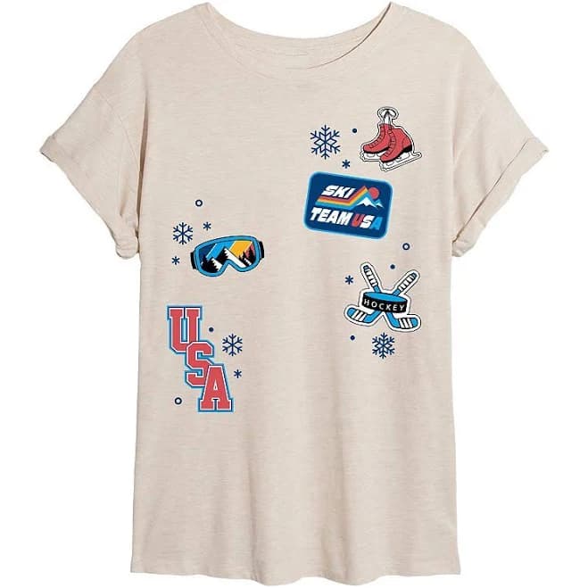 USA Icons Oversized Tee