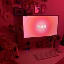 Aura Gradient Clock Screensaver (6-Pack) | Gridfiti