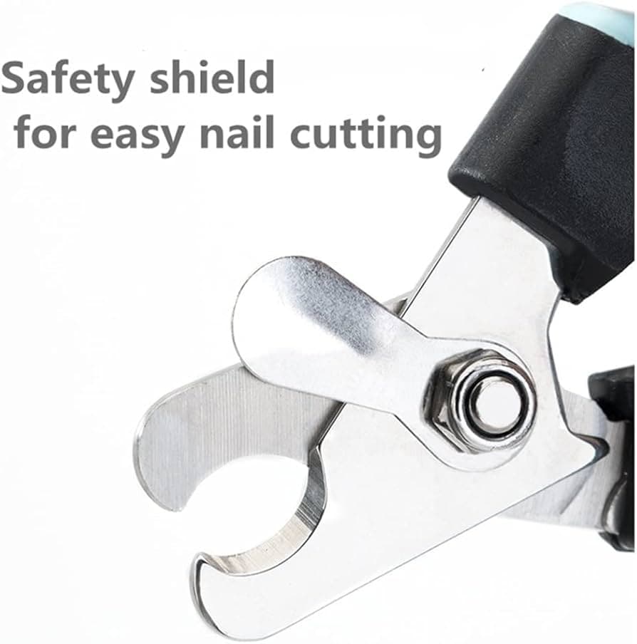 Amazon.com: Professional Pet Nail Clipper with Safety Guard Stainless Steel Scissors Cats Dog Claw Care : Pet Supplies