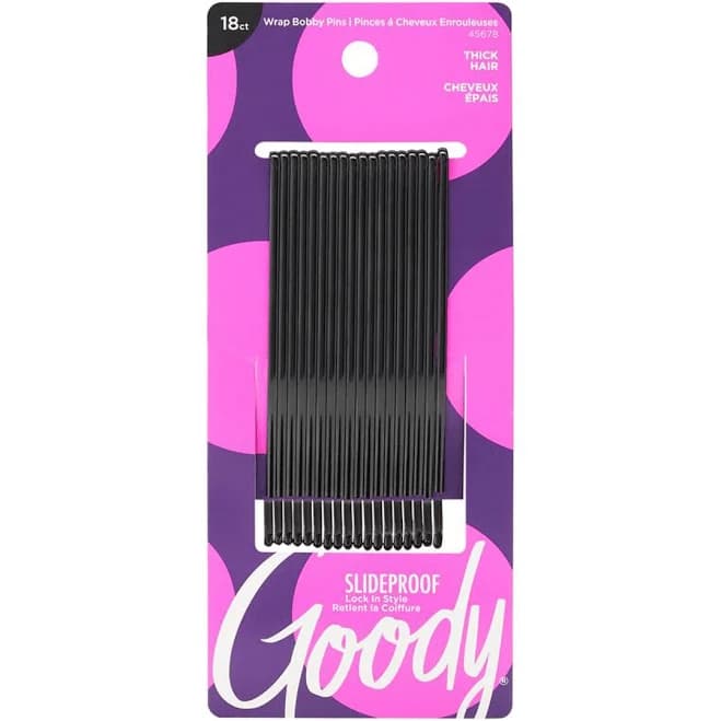 Goody Mosaic Curved Bobby Pins (18 Pack)