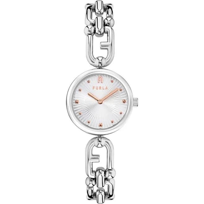 Furla Heritage Round Metal Watch