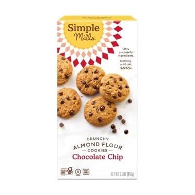 Simple Mills Crunchy Chocolate Chip Cookies