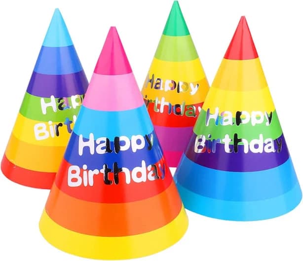 Azude Birthday Party Cone Hats