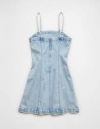 AE Denim Tube Mini Dress | American Eagle