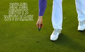 Divot Repair Tool with Magnetic Golf Ball Marker - Essential Golf Gadget | Buy Now with Express International Delivery | GoSupps.com