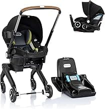 Shyft DualRide with Carryall Storage Infant Car Seat and Stroller Combo (Durham Green)