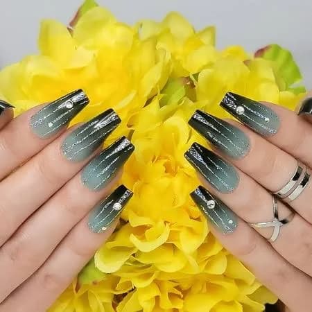 Hypnaughty LUXE Coffin Press-On Nails