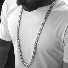 12mm WHITE Gold Miami Cuban Chain – SpicyIce