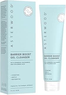 Gel Cleanser for Skin Barrier Repair - Hyaluronic Acid Face Wash with Ceramides & Niacinamide - Gentle Facial Cleanser to Remove Makeup & Excess Oil - Hydrating, Fragrance-Free - 5 Fl Oz