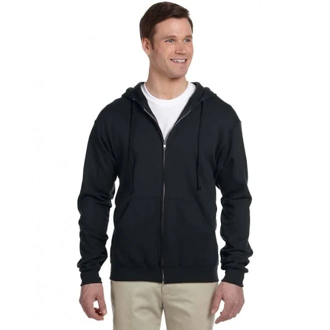 Jerzees Men's NuBlend Full-Zip Hooded Sweatshirt