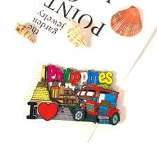 2D Wooden Philippines Fridge Magnet Souvenirs and Collectibles with Glossy Coating High Quality | Shopee Philippines