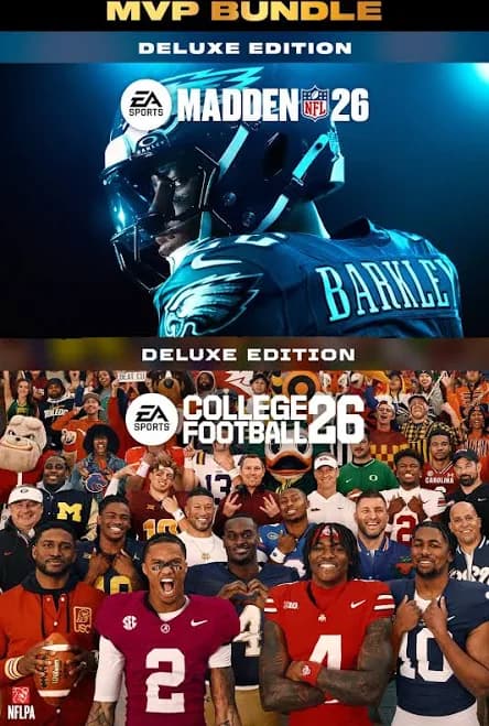 EA SPORTS MVP Bundle (Madden NFL 26 Deluxe Edition & College Football 26 Deluxe Edition)