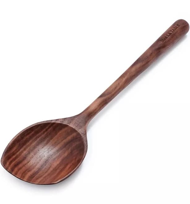Sur La Table Walnut Sauté Spoon
