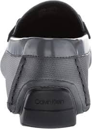 Amazon.com | Calvin Klein Men's Karns Loafer, Grey Leather, 12 Medium US | Loafers & Slip-Ons