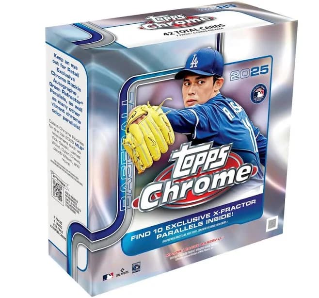 Topps Chrome Baseball Mega Box