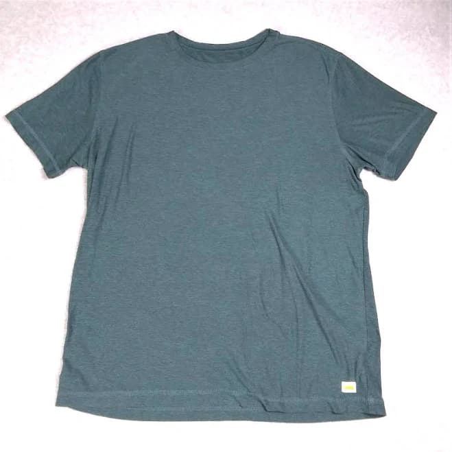 Vuori Men's Xl Strato Tech Tee Shirt Performance Short Sleeve Teal