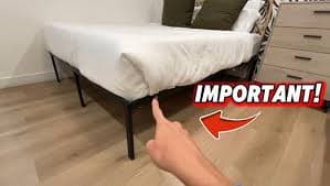 Amazon.com: EMODA 18 Inch Twin XL Bed Frames with White Cover, Heavy Duty XL Twin Metal Platform Bed Frame No Box Spring Needed, Noise Free, Easy Assembly : Home & Kitchen