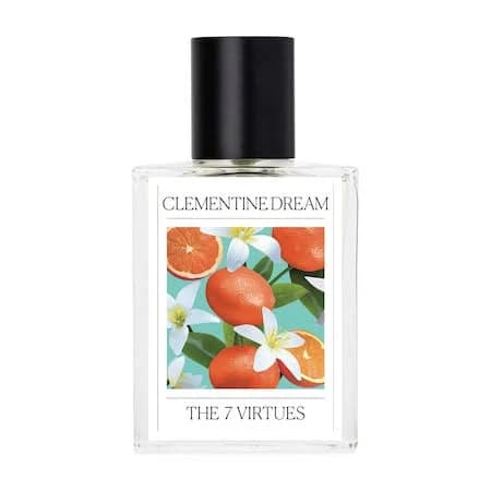 The 7 Virtues Women's Clementine Dream Eau de Parfum with Vanilla Travel Spray