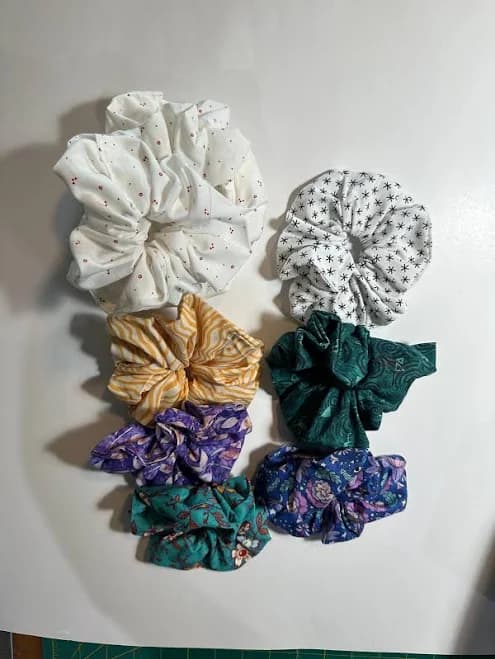 Cotton Scrunchies