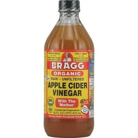 Bragg Organic Raw Apple Cider Vinegar with The 'Mother' Unflavored