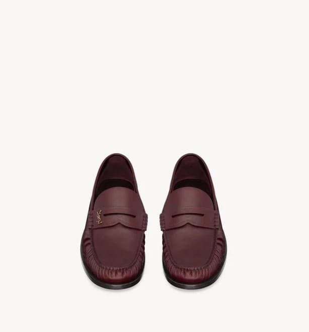 Saint Laurent Women's Laurent Loafers in Smooth Leather