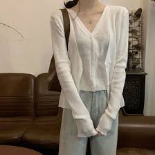 Layered knit top, bicolor, spring