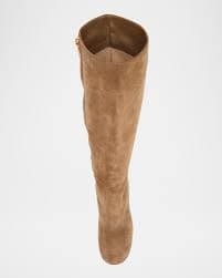 Gianvito Rossi Joelle Suede Knee Boots | Neiman Marcus