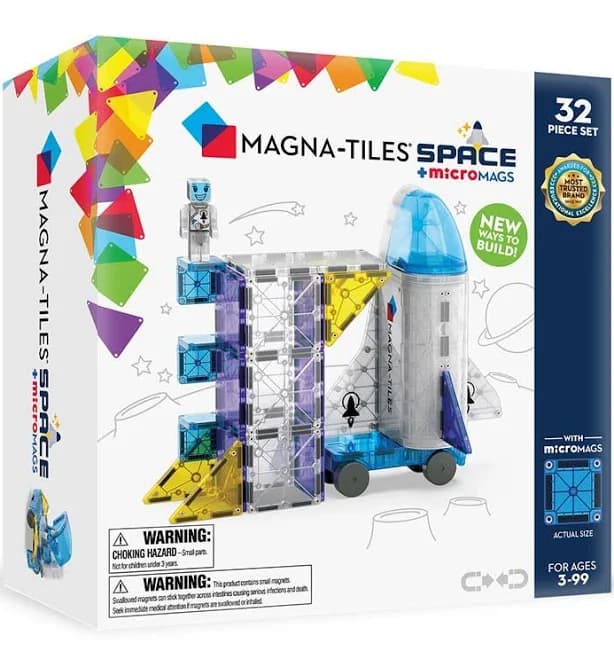 Magna-Tiles Space 32-Piece Set