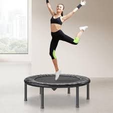 VEVOR Foldable Mini Trampoline 36 in. Fitness Rebounder Max Load 220 lbs. Exercise Trampoline YXJSBC36YCBD7MNVKV0 - The Home Depot