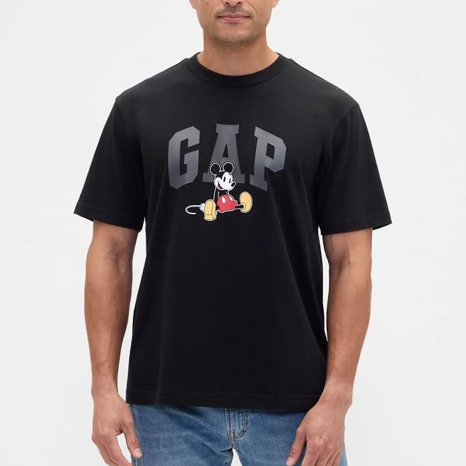 Gap x Disney Mickey Mouse Logo T-Shirt