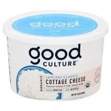 Good Culture Organic 2% Milkfat Cottage Cheese, 16 oz