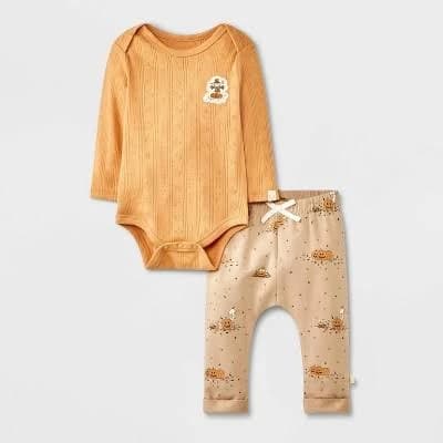 Baby Snoopy Halloween Bodysuit & Bottom Set