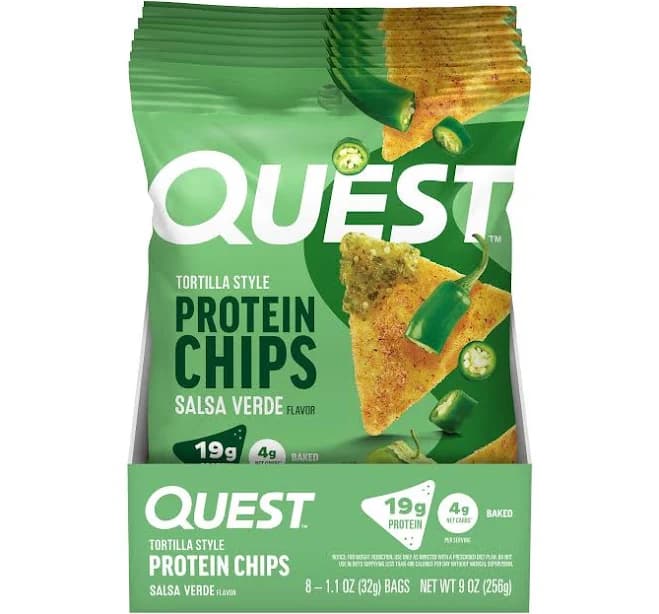 Quest Nutrition Quest Salsa Verde Tortilla Style Protein Chips
